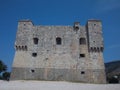 The fortress Nehaj is the most famous monument and symbol of Senj, Croatia. Royalty Free Stock Photo