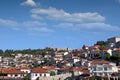 Fortress and old city Ohrid Royalty Free Stock Photo