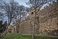 Fortress of the Old Sity Baku, entrance gate. Historical core of Azerbaijan Baku Royalty Free Stock Photo