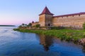 Fortress Oreshek on a small island on the Neva River - Leningrad Region Russia