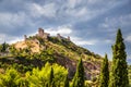 Fortress Rocca Maggiore - Assisi, Umbria, Italy Royalty Free Stock Photo