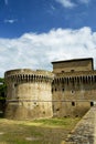 Fortress of Rocca Roveresca located in Senigallia in the Marche region in the province of Ancona. For travel and historical concep