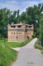 Fortress Rocca Stellata. Bondeno. Emilia-Romagna.