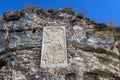 Fortress ruins on Kaliakra cape in Bulgaria Royalty Free Stock Photo