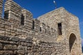 Fortress ruins on Kaliakra cape in Bulgaria Royalty Free Stock Photo