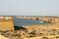 The fortress of Sagres in the Algarve in Portugal