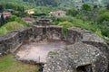 fortress of sarzanello located in Sarzana a little village near la spezia Royalty Free Stock Photo