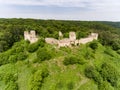 Fortress Saschiz & x28;Chizd& x29; as seen from above