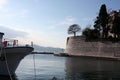 Fortress on the seacoast Adriatic Zadar Croatia Royalty Free Stock Photo