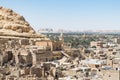 Fortress of Shali Schali the old Town of Siwa oasis in Egypt Royalty Free Stock Photo