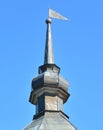 Fortress tower of Kirillo-Belozersky monastery by day. Royalty Free Stock Photo