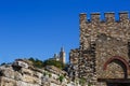 Fortress Tsarevets in Bulgaria, Veliko Tarnovo. Royalty Free Stock Photo