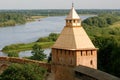 Fortress in Velikiy Novgorod Royalty Free Stock Photo