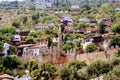 Fortress wall of the Alanya castle in the Old Town Alanya, Turkey Royalty Free Stock Photo