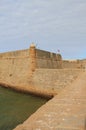 Fortress wall. Cadiz, Spain