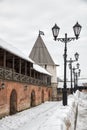 Fortress wall of the Kazan Kremlin