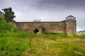 Fortress wall in Shusha city, Artsakh. Nagorn Kararbakh Republic Royalty Free Stock Photo