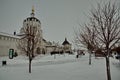 The fortress wall in Sviyazhsk city.