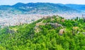 The fortress walls in Alanya Royalty Free Stock Photo