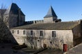 Fortress walls in Carcassonne France