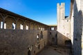 Fortress walls in Carcassonne France