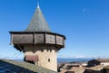 Fortress walls in Carcassonne France