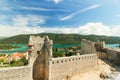 Fortress and walls in Mali Ston, Peljesac, Dalmatia, Croatia