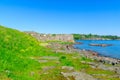 Fortress walls of Suomenlinna Island, in Helsinki