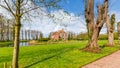 Fortress Wedde in Groningen in the Netherlands Royalty Free Stock Photo