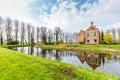 Fortress Wedde in Groningen in the Netherlands Royalty Free Stock Photo