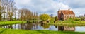 Fortress Wedde in Groningen in the Netherlands Royalty Free Stock Photo