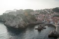 Fortresses Lovrijenac and Bokar seen from the fortress walls in