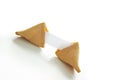 Fortune cookie Royalty Free Stock Photo