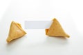 Fortune cookie Royalty Free Stock Photo