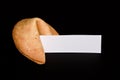 Fortune cookie Royalty Free Stock Photo