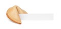 Fortune Cookie Message Royalty Free Stock Photo