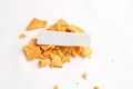 Fortune Cookie Slip Top Royalty Free Stock Photo