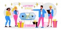 Fortune Lottery Illustration