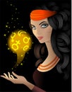 Fortune-teller 3 Royalty Free Stock Photo