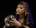 Fortune-teller with Crystal Ball