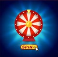 Fortune wheel, random lucky, chance win app graphic.