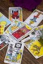 Fortunetelling with Tarot cards