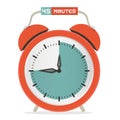 Forty Five Minutes Stop Watch - Alarm Clock Royalty Free Stock Photo