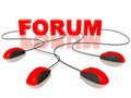 Forum Royalty Free Stock Photo