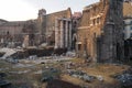 The Forum of Augustus in Rome, italy Royalty Free Stock Photo