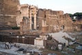 The Forum of Augustus in Rome, italy Royalty Free Stock Photo