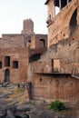 The Forum of Augustus in Rome, italy Royalty Free Stock Photo