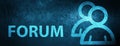 Forum (group icon) special blue banner background