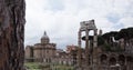 Forum Magnum or Forum - the main public market in Rome, the center of Roman civilization. Between Capitol and Palatine.