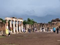 Forum, Pompeii, Italy Royalty Free Stock Photo